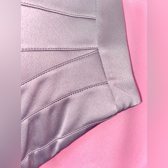 Alexandria w/ Corset House of CB Dress Vienne Lavender Gray Flowy Purple Medium - Picture 9 of 17